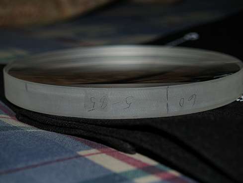 The flint element for the Jaegers 6" f/10 GJD Refractor - Side 2 - Click to go to page)