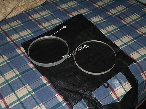 The crown and flint elements for the Jaegers 6" f/10 GJD Refractor (Click to go to page)