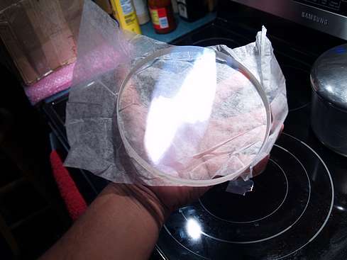 The coated crown element for the Jaegers 6" f/10 GJD Refractor (Click to go to page)