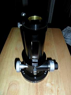 GSO 2" Crayford Focuser for the Jaeger 6" f/10 GJD Refractor.(Rear - Click to go to page).