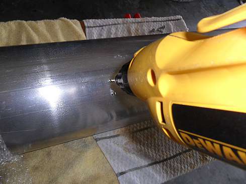 Drilling holes for Guide Scope Bar - 3 (Click to go to page)