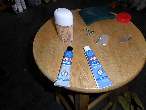 Two-part Epoxy for afixing nuts inside tube for Guide Scope Bar - 9 (Click to go to page)