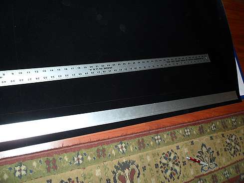 ProtoStar FlockBoard Material removed from Main Tube after being marked for trimming - 8 (Click to go to page)