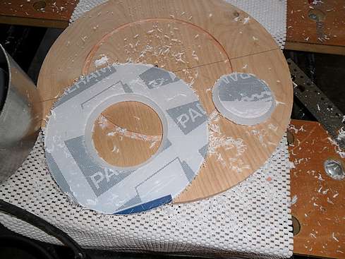 Knife-edge for the second baffle cut free - 19 (Click to go to page)