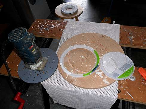 Knife-edge for the fourth baffle cut free - 24 (Click to go to page)