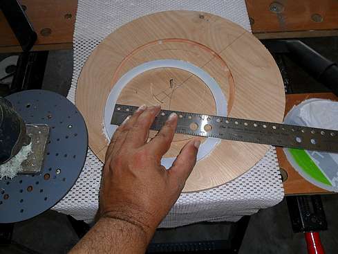 Checking and verifying knife-edge opening in fourth baffle - 25 (Click to go to page)
