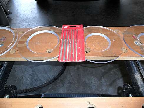 Set of small files to be used in finishing the baffles - 29 (Click to go to page)