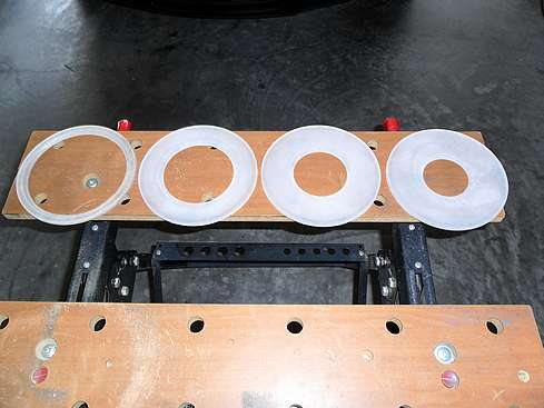 Sanding completed for the baffles (back) - 34 (Click to go to page)