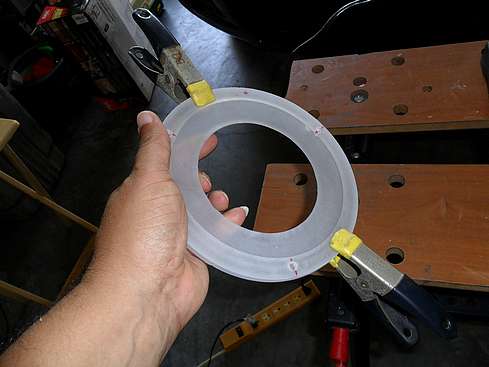 Holes in first baffle will be used as a template for the others - 36 (Click to go to page)