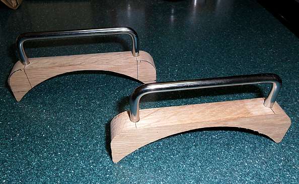 Metal Handles and Handle Supports for OTA - The supports are ready for painting - test fitted - 5 (Click to go to page)
