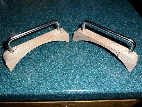 Metal Handles and Handle Supports for OTA - The supports are ready for painting - test fitted - 6 (Click to go to page)