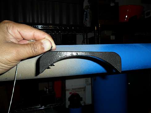 Metal Handles and Handle Supports for OTA painted with Hammered Finish Rustoleum - 7 (Click to go to page)