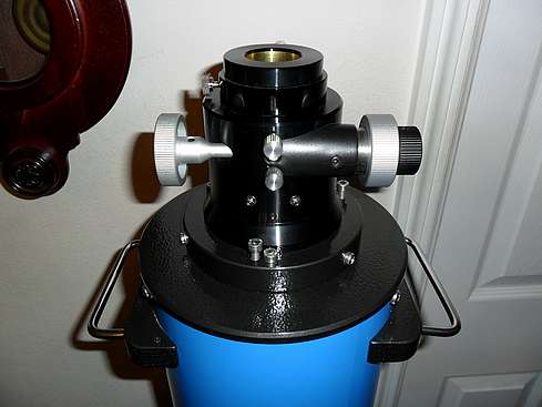 Focuser installed and racked in on Main Tube - 10 (Click to go to page)