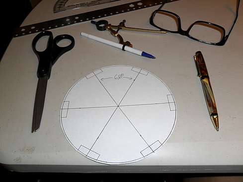 Making of template for use in installing aluminum spacers - Step Four - 17 (Click to go to page)