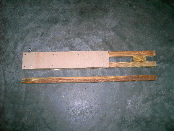 Close-up of the completed Pan-Head showing the material removed to accommodate the CG-5 EQ head. Click to enlarge image!