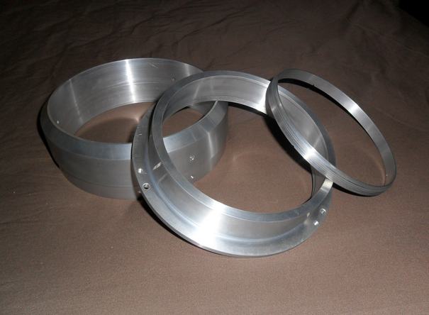 Completed Jaegers GJD 6" f/10 Lens Cell Components - Rear View