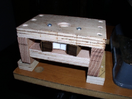 DEC Axis Braking System Completed and Unfinished - Side View