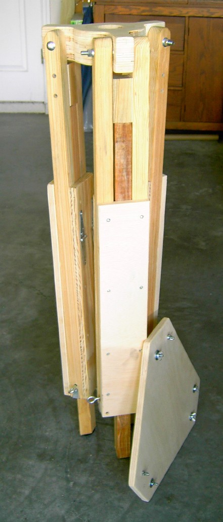 The VSC "North Star" Field Tripod ready for transport to those awesome dark skies. Click to enlarge image!