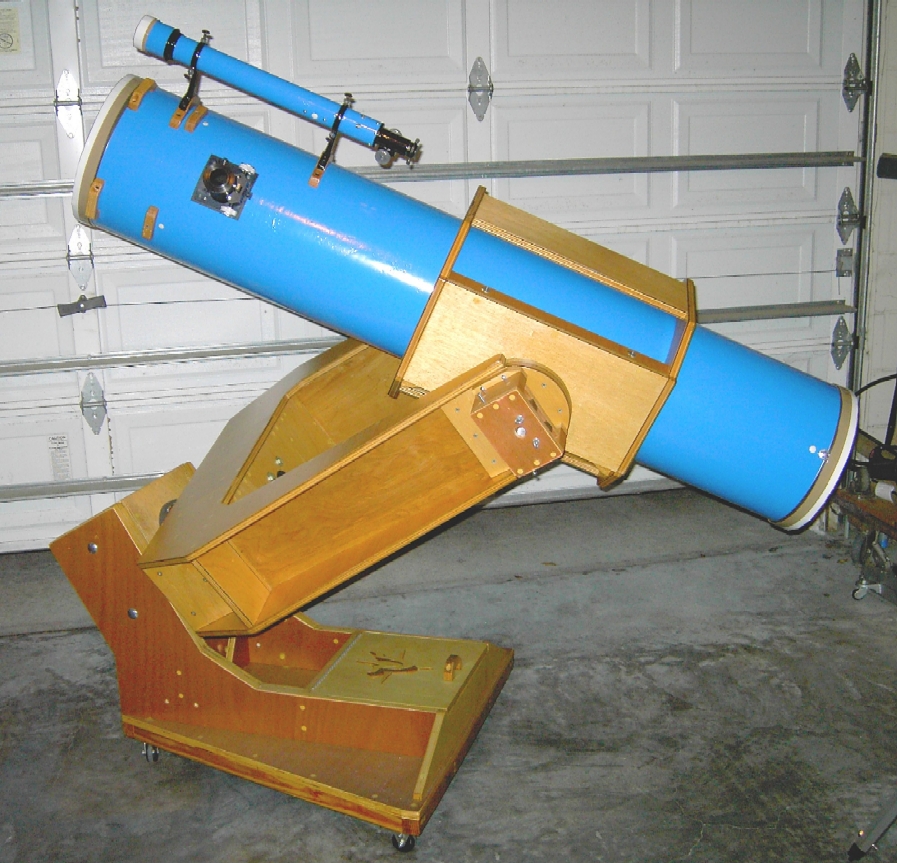 Completed SAO 10" Telescope - Left Side (Click for Enlarged View)