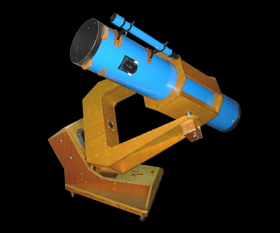 Completed SAO 10" Telescope - Angled Left (Click for Enlarged View)
