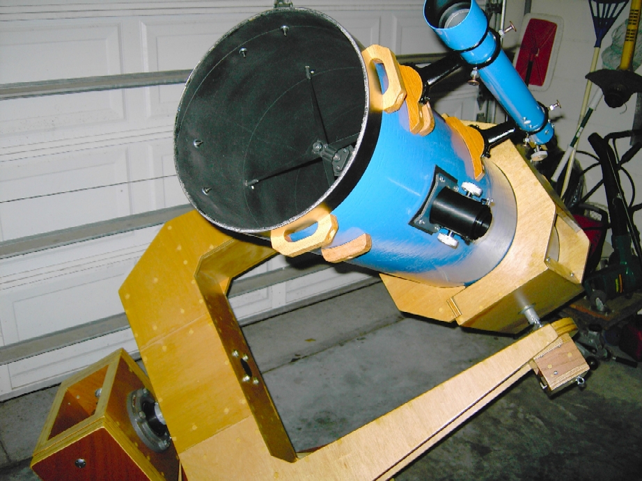 Completed SAO 10" Telescope - Front/Left (Click for Enlarged View)