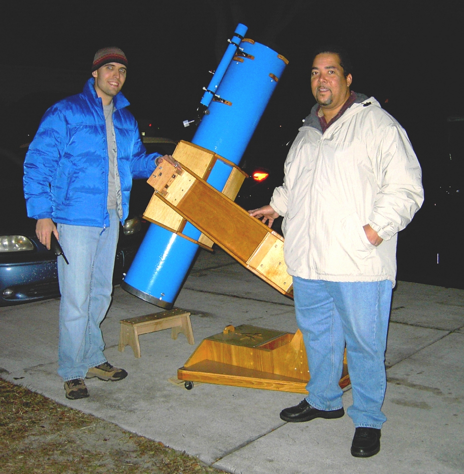 Complete SAO 10" Telescope - Mel Dawson & Curt Walker (Click for Enlarged View)