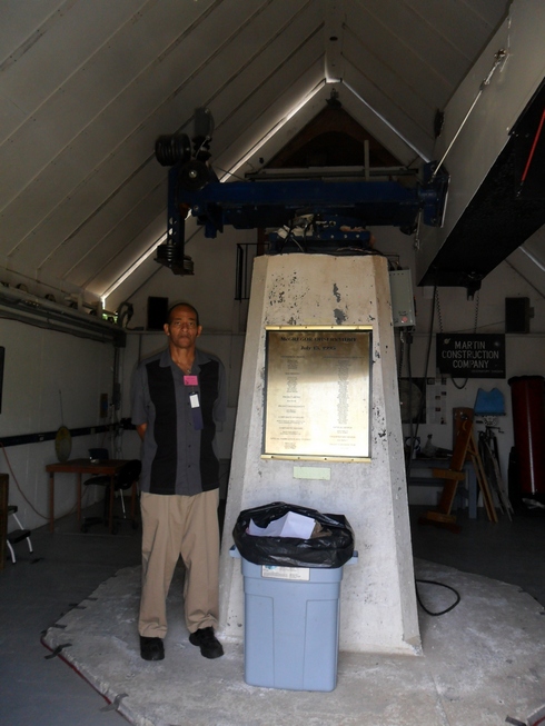 Gary Barabino at the McGregor Observatory