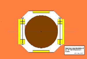 Cradle - Frontal View (Xray)