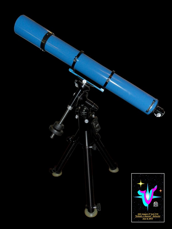 Click to see an enlarged MS Paint rendering of the VSC/ SAO/ BGRP 127mm f/9.4 Refractor!