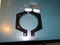 Most of the components used in the assembly of one of the Cradle Rings.